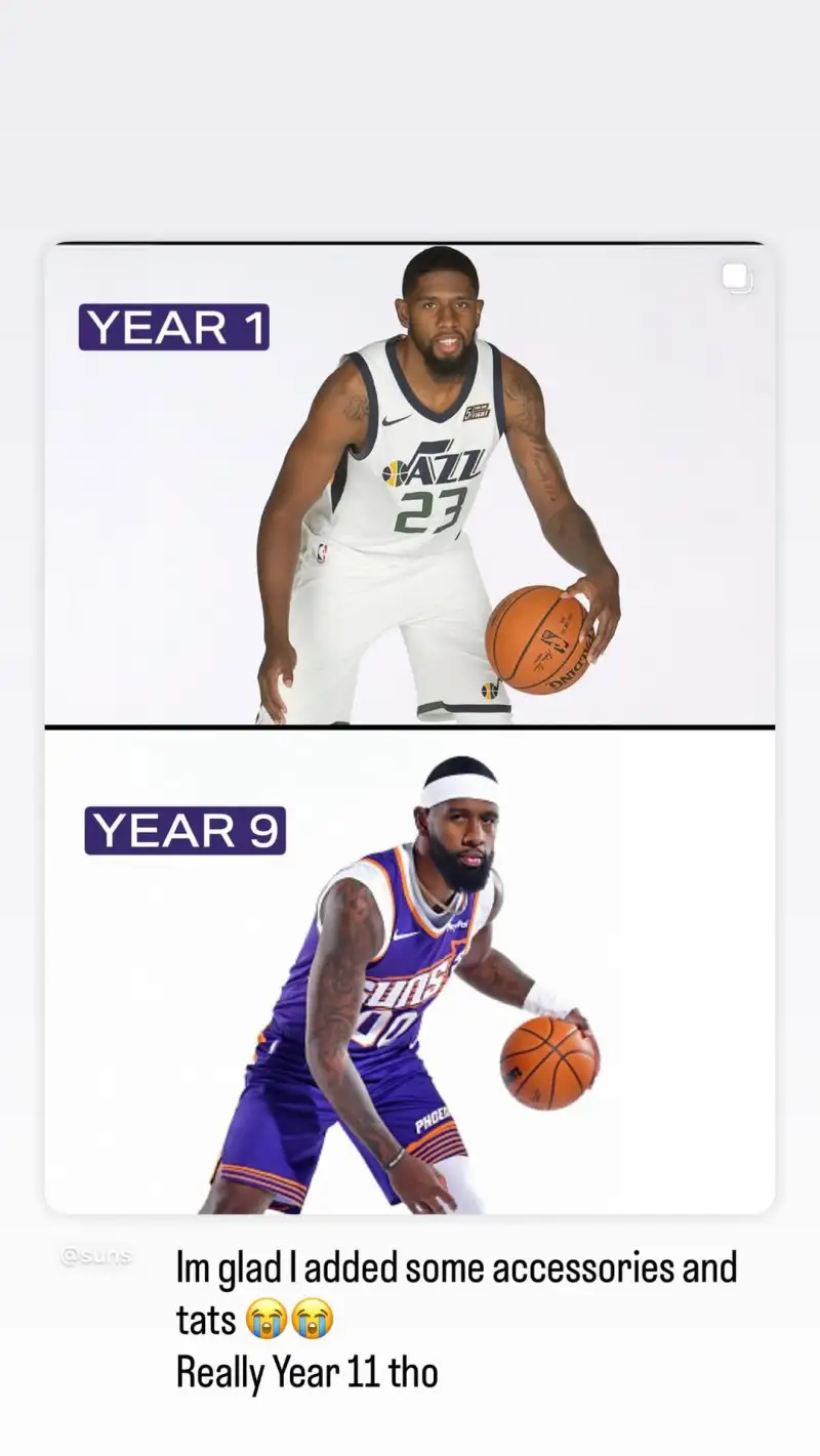 第九年了！罗伊斯-奥尼尔晒自己新秀赛季与如今定妆照对比