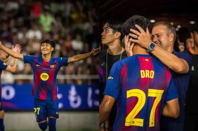 乐鱼电竞平台-18岁天才解约离队！巴萨遇沉重打击，弗里克公开惋惜，大巴黎捡漏|巴塞罗那|德罗|拉玛西亚|梅西|曼城_新浪体育_新浪新闻